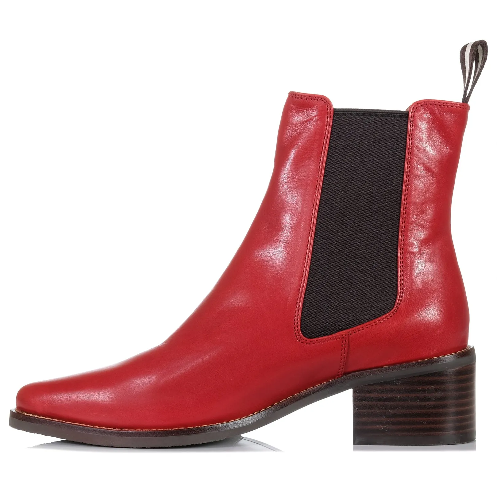 Bresley Daily Red Waxy Shoes_Bresley