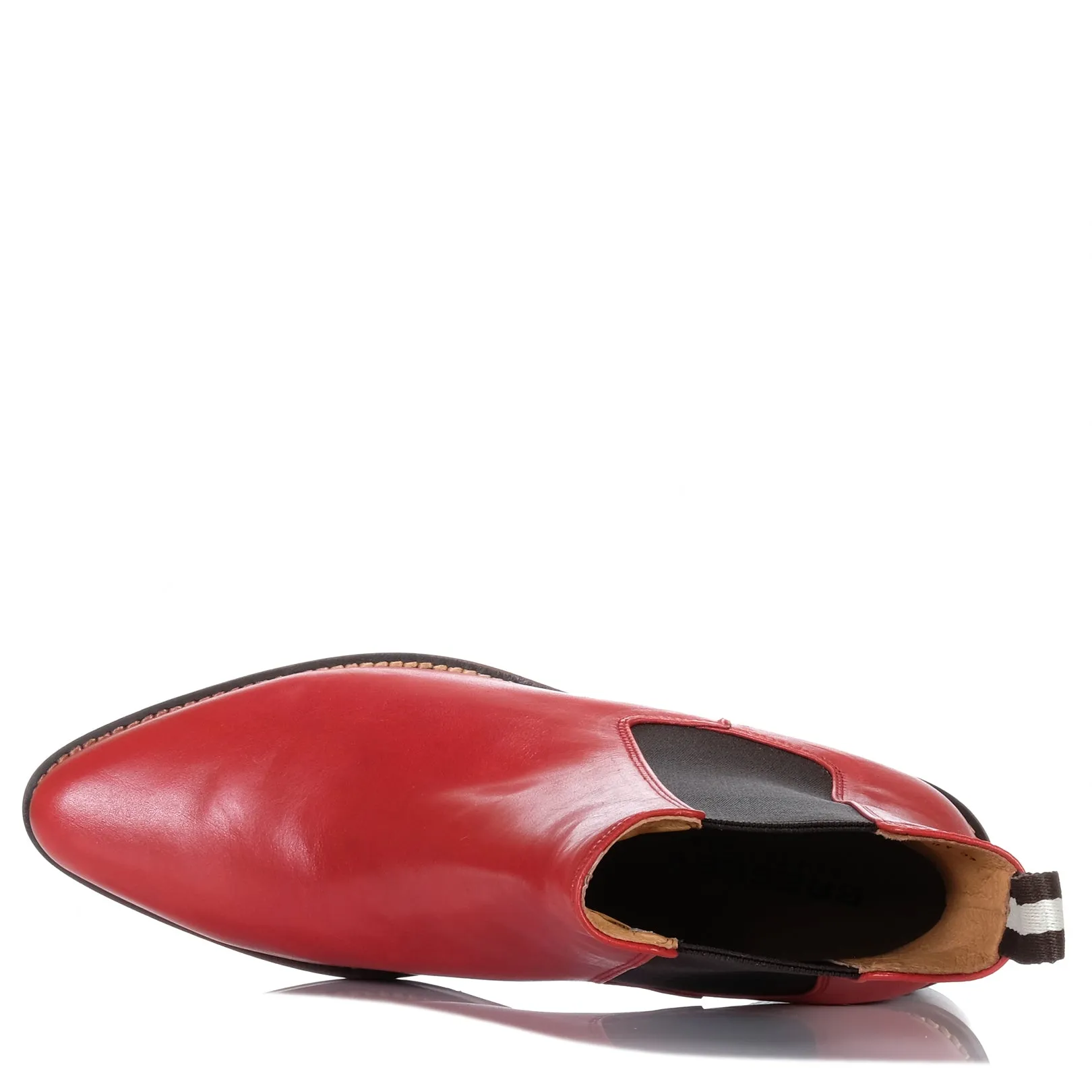 Bresley Daily Red Waxy Shoes_Bresley