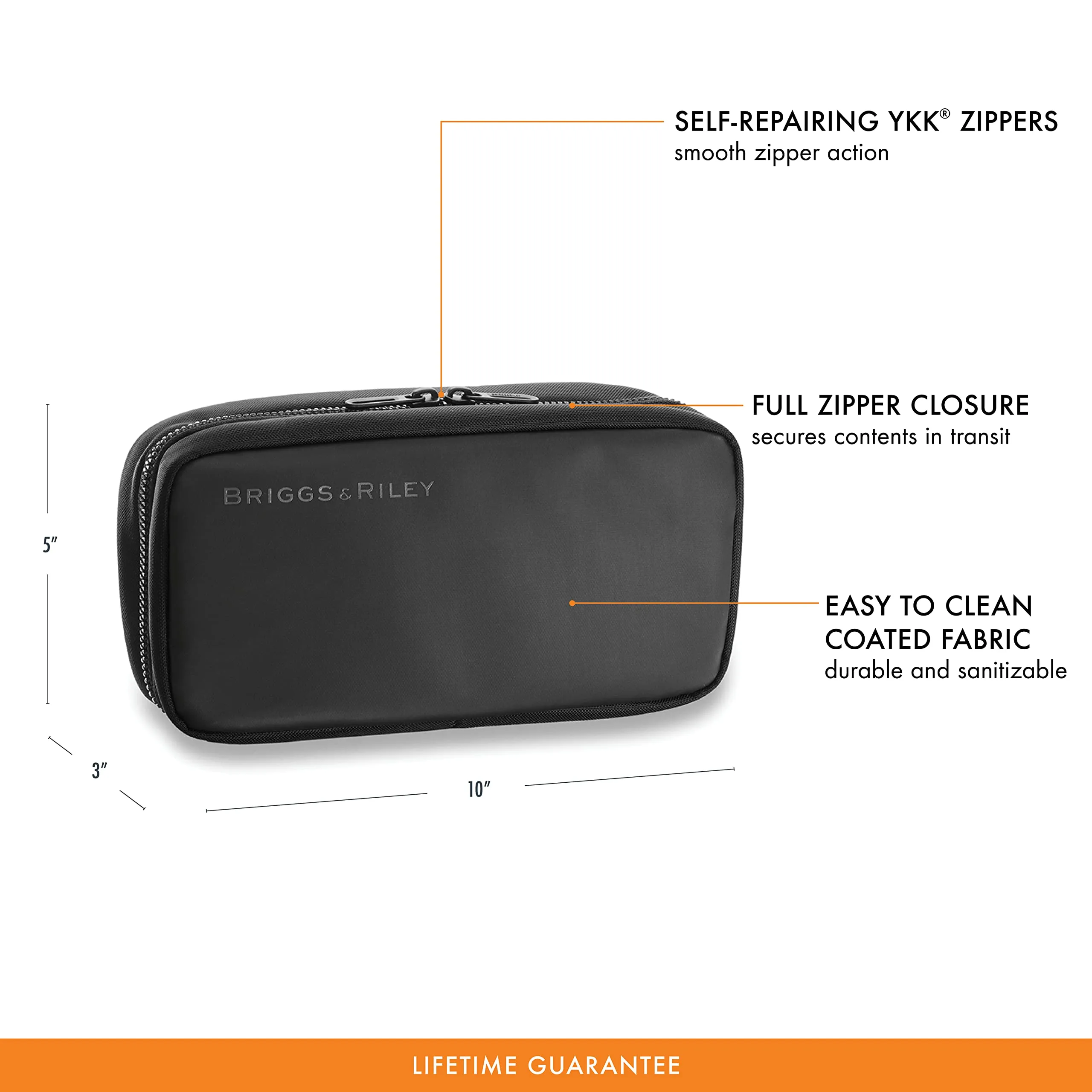 Briggs & Riley Large Organized Hanging Toiletry Kit, Shave Bags Briggs-Riley