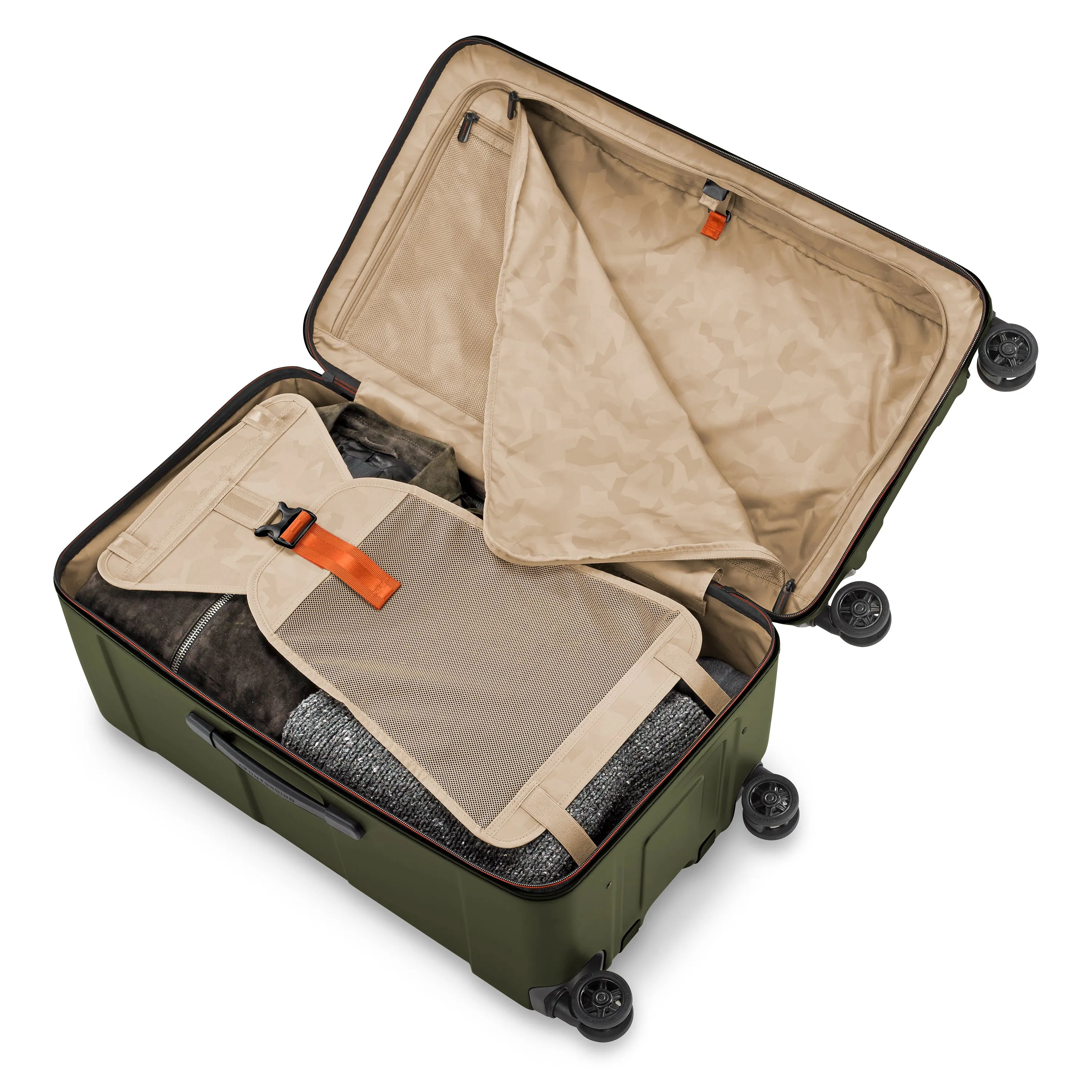 Briggs & Riley Torq 2.0 Medium Checked 28" Trunk 4-Wheel Medium Luggage Bags Briggs-Riley