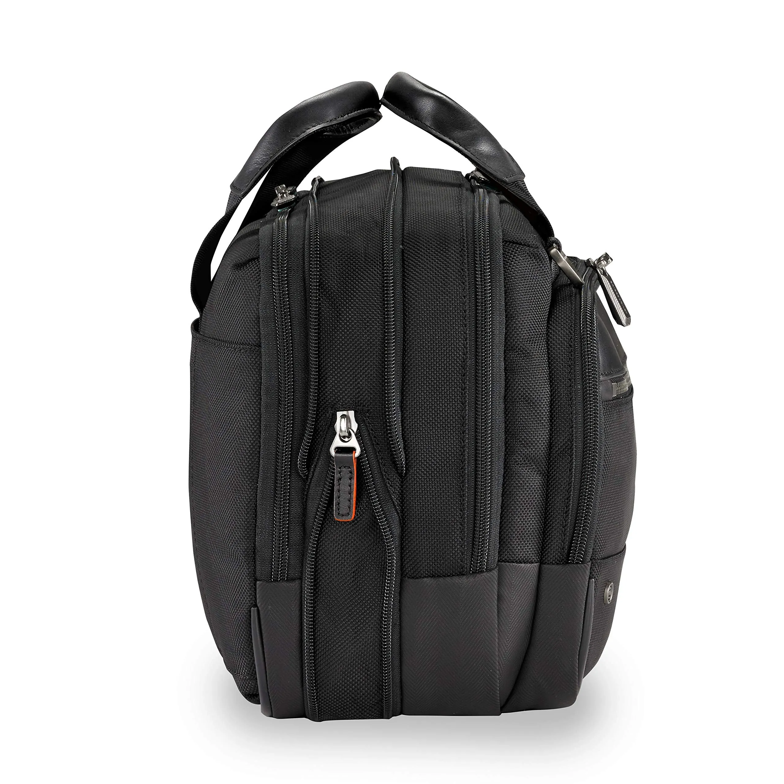Briggs & Riley @work Leather Accent Medium Brief Bags Briggs-Riley