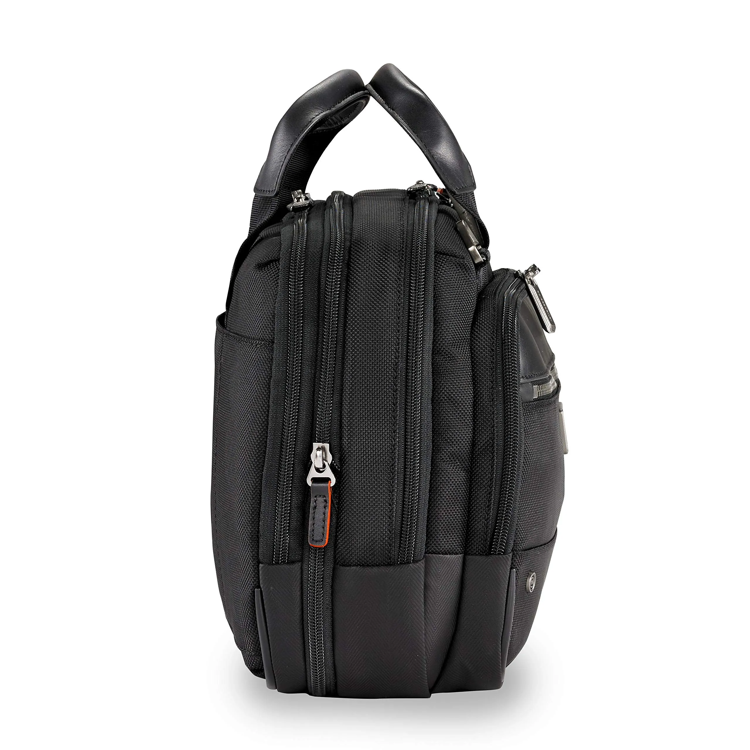 Briggs & Riley @work Leather Accent Medium Brief Bags Briggs-Riley