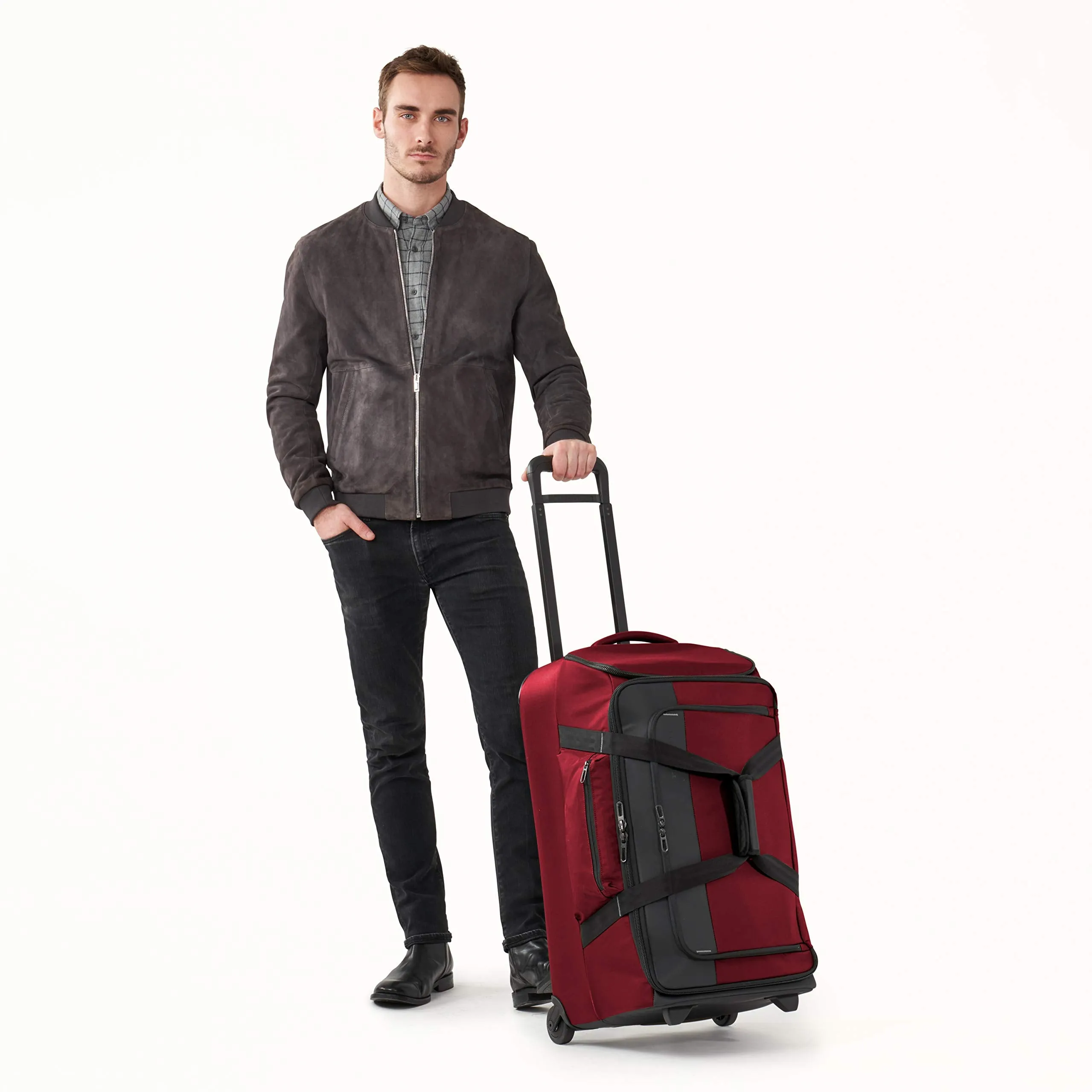 Briggs & Riley ZDX Upright Rolling Duffel Bag Bags Briggs-Riley