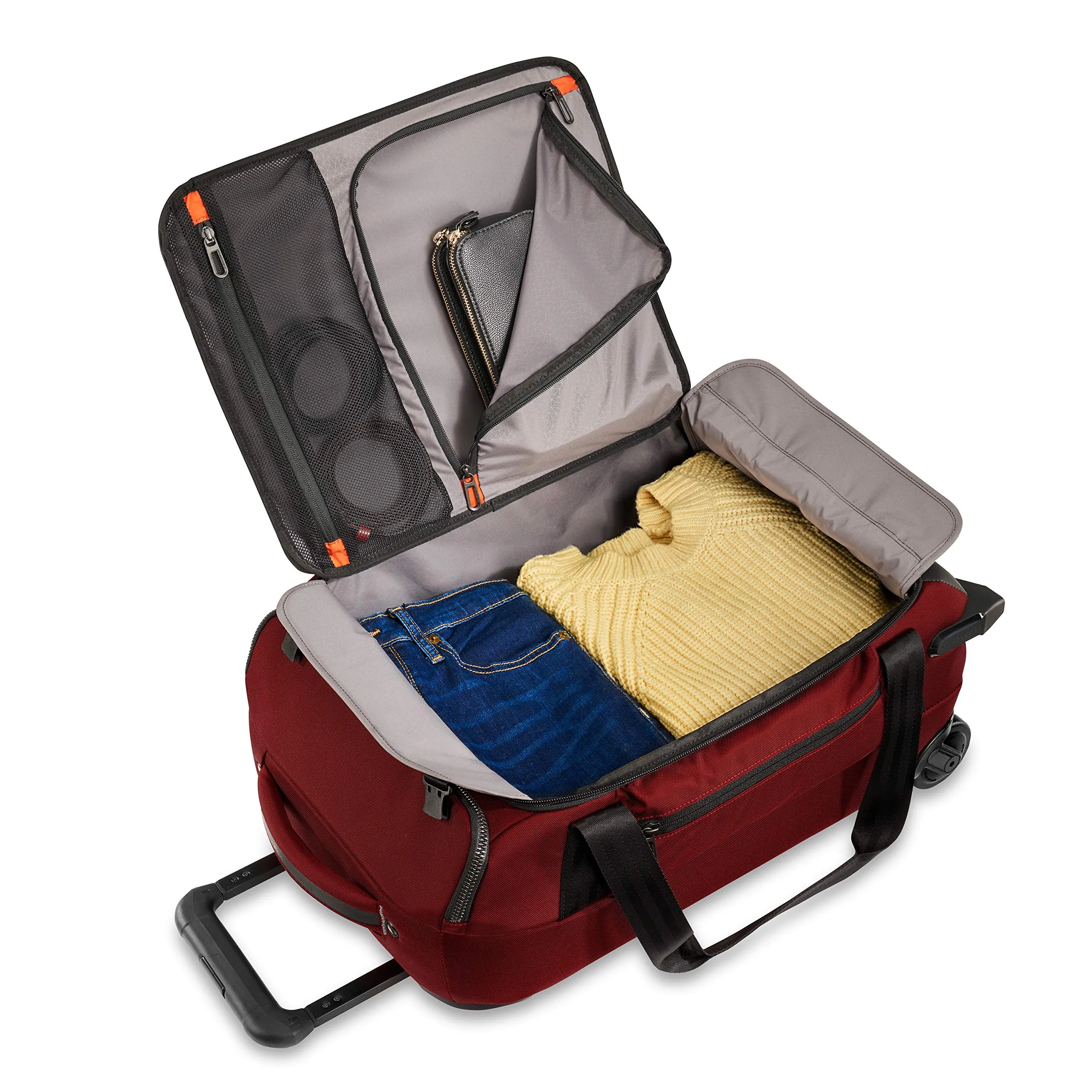Briggs & Riley ZDX Upright Rolling Duffel Bag Bags Briggs-Riley