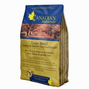Canadian Naturals Turkey & Salmon Large Breed Dry Dog Food, 30lb