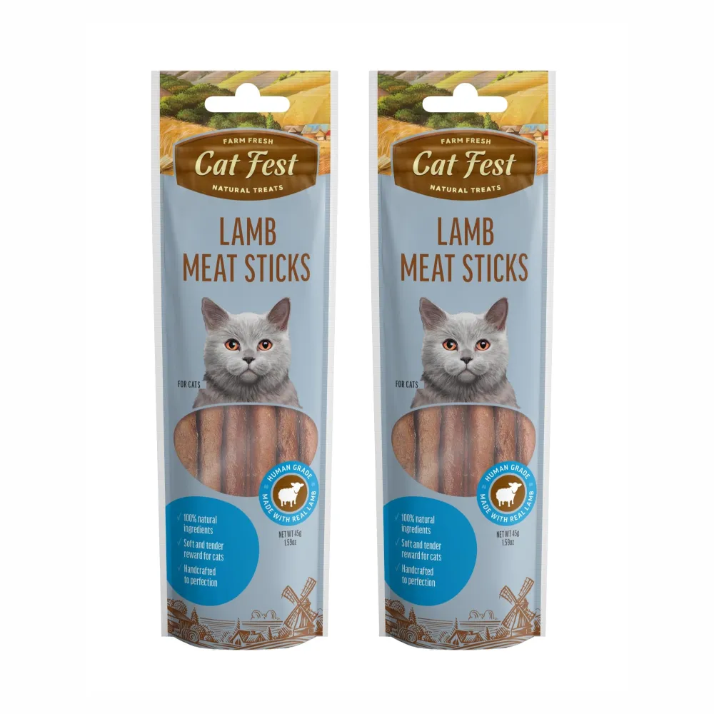 Catfest Lamb Meat Sticks Cat Treats