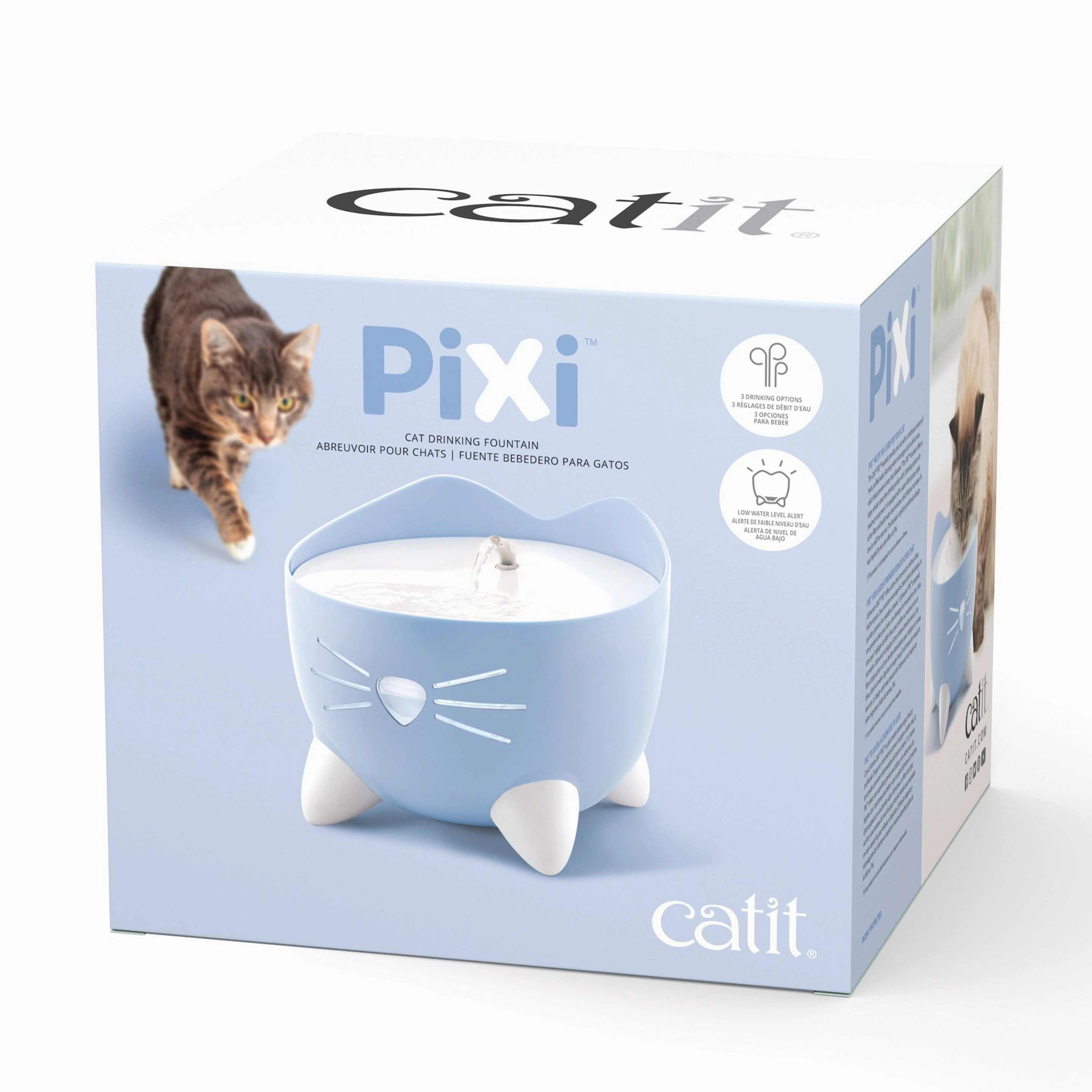 Catit - Pixi Cat Drinking Fountain (Light Blue)
