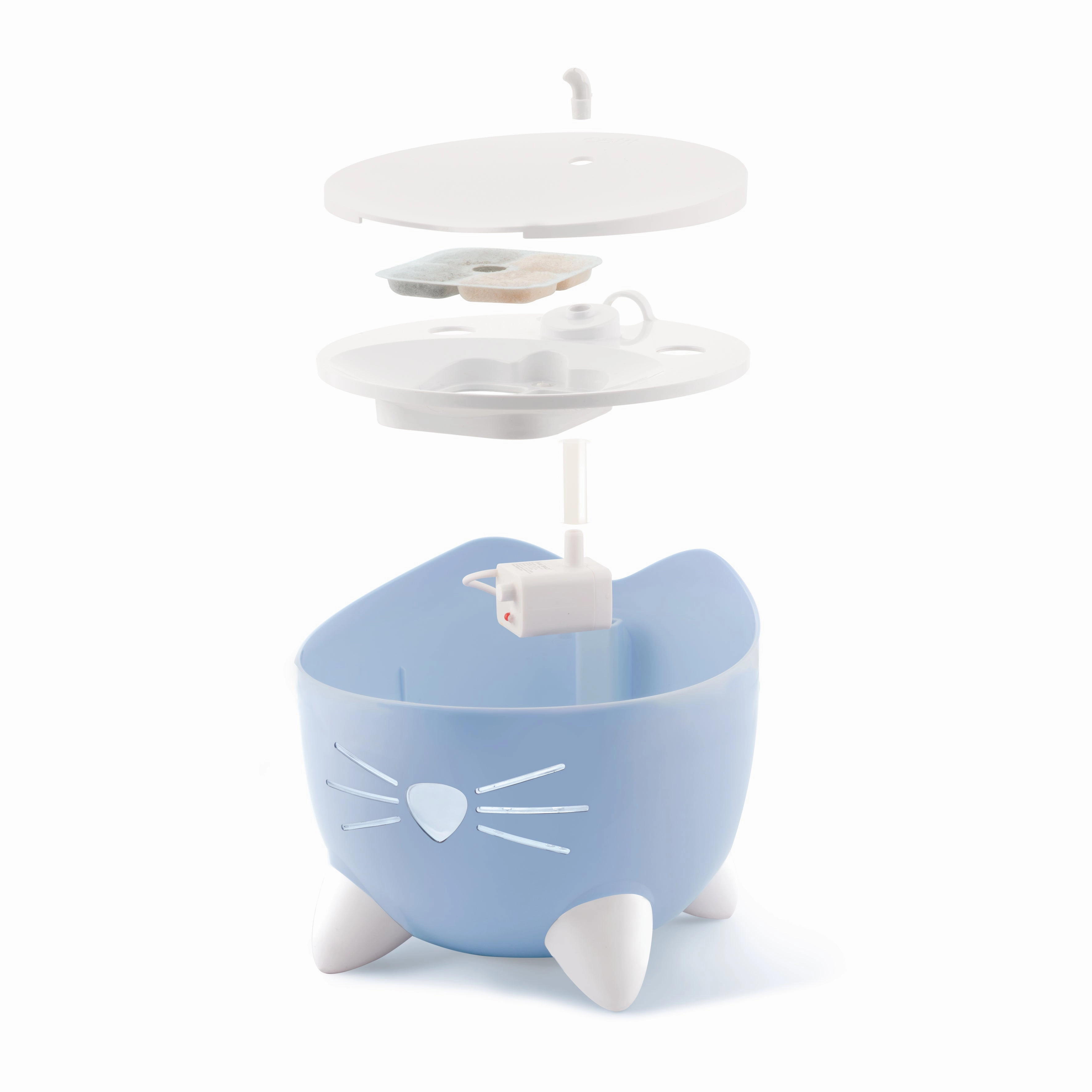 Catit - Pixi Cat Drinking Fountain (Light Blue)
