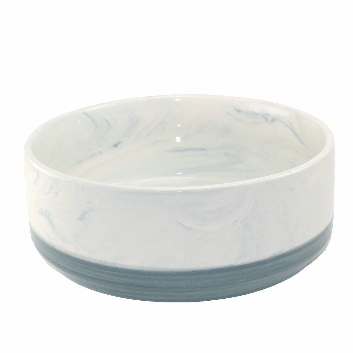 Ceramic Two Tone Pet Bowl