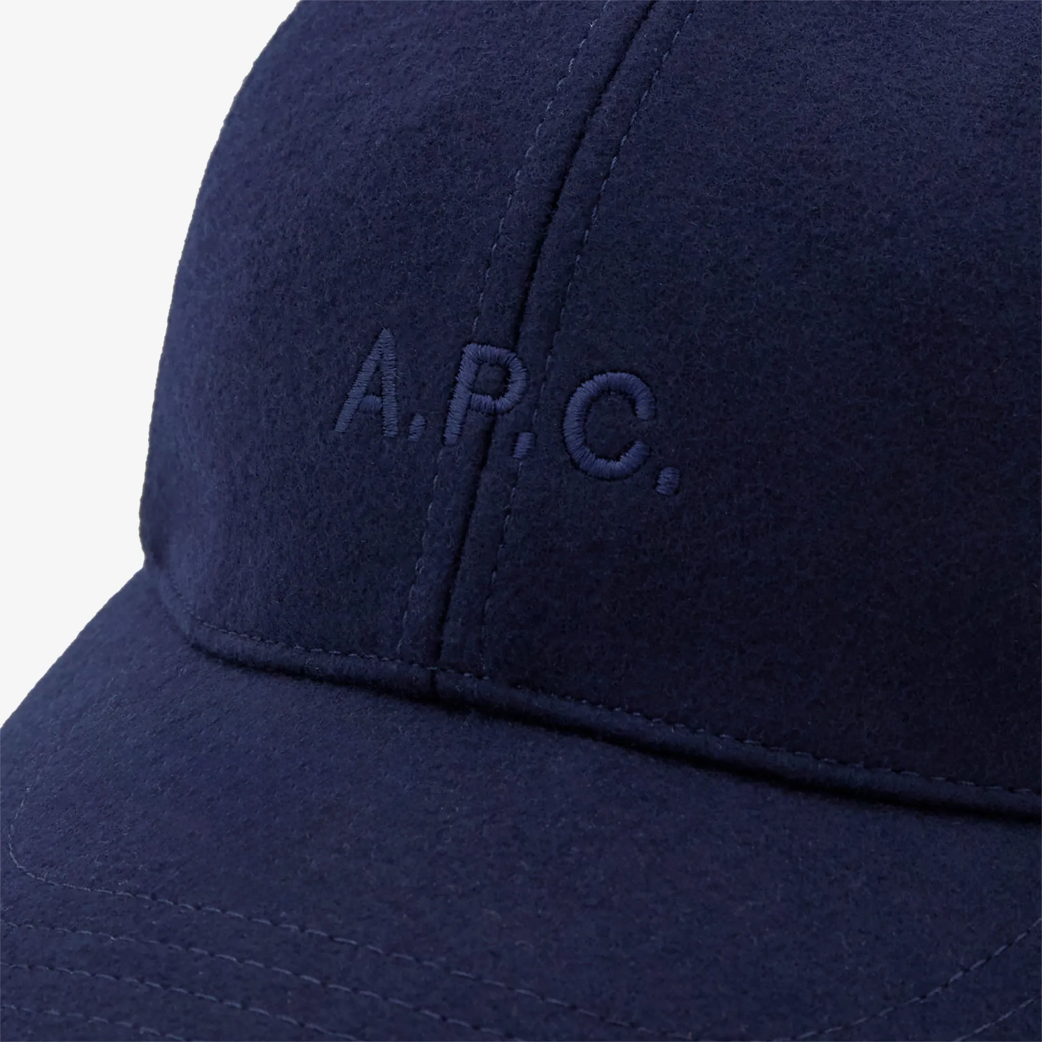 Charlie Cap Wool Dark Navy A.P.C. Clothing