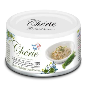Cherie Cat Healthy Joint - Chicken with Wheat Grass in Gravy 80g