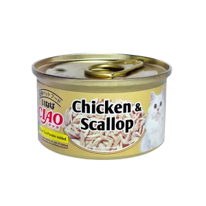 Ciao Cat Chicken Fillet and Scallop in Jelly 75g (C21)