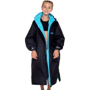 Clothing Dryrobe Dressing gown Dryrobe Advance Long Sleeve Junior Changing Robe - Black