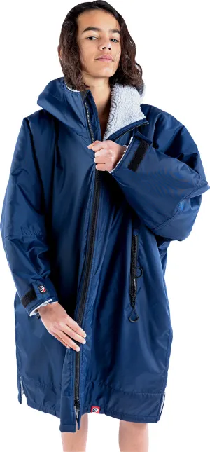 Clothing Dryrobe Dressing gown Dryrobe Advance Long Sleeve Junior Changing Robe - Navy