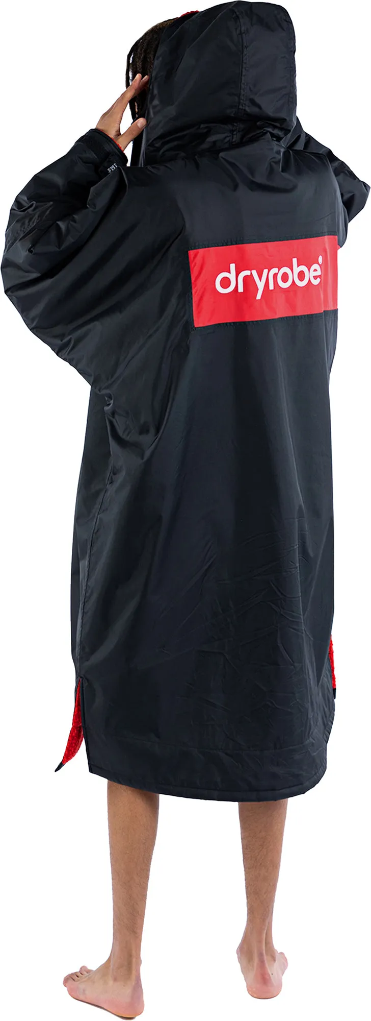 Clothing Dryrobe Dressing gown Dryrobe Advance Remix Long Sleeve Changing Robe - Black