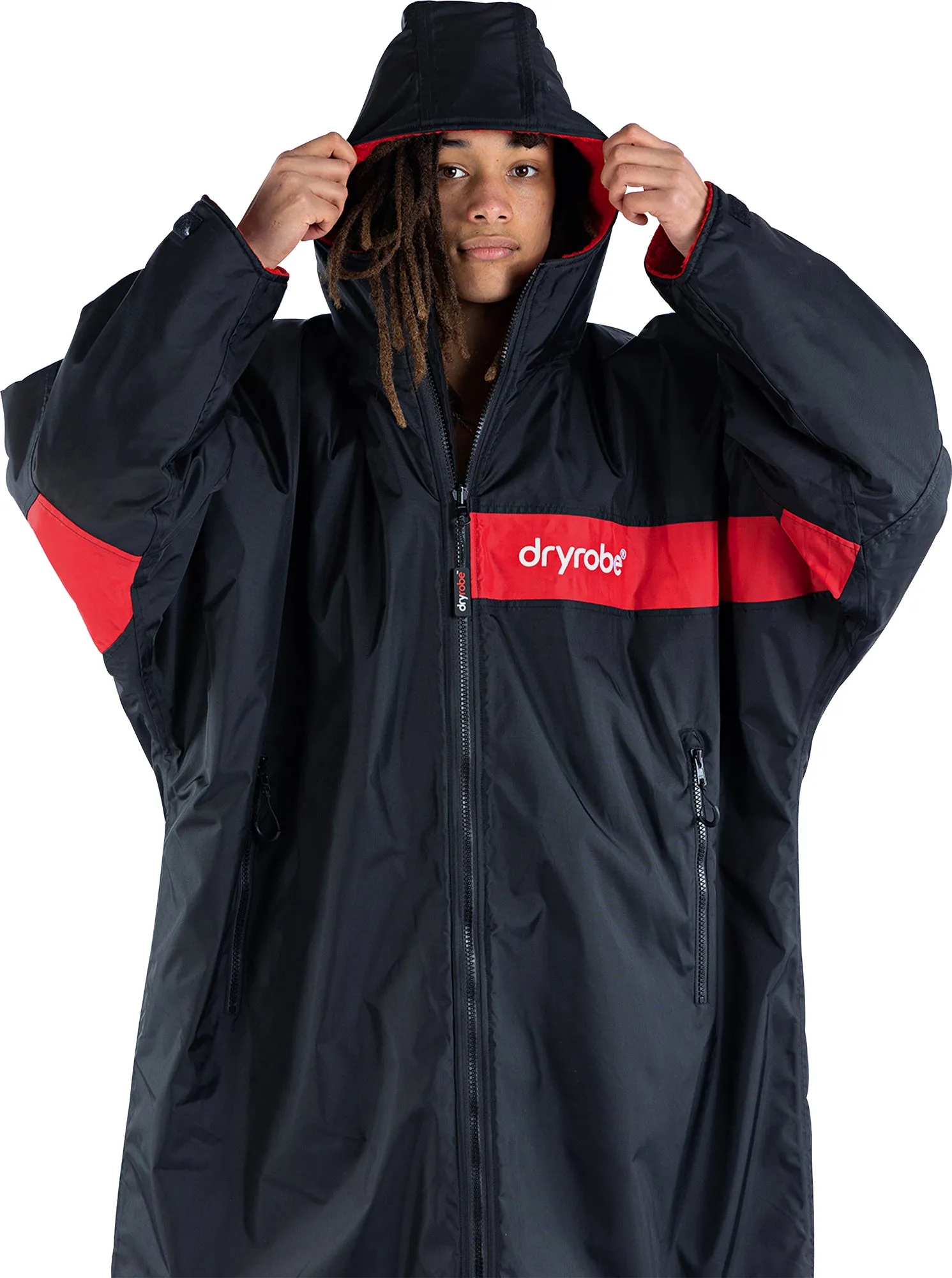 Clothing Dryrobe Dressing gown Dryrobe Advance Remix Long Sleeve Changing Robe - Black