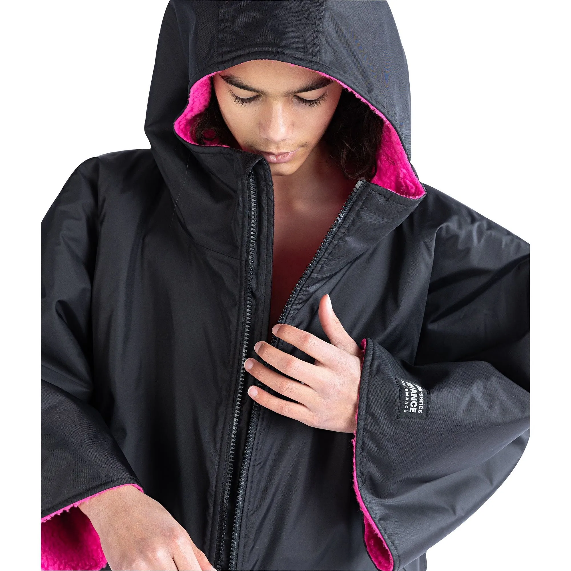 Clothing Dryrobe Dressing gown Dryrobe Advance Short Sleeve Junior Changing Robe - Pink