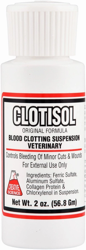 Clotisol Blood Clotting Suspension for Animals, 2 oz