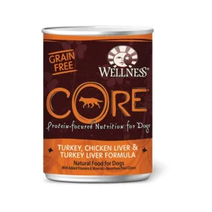 CORE Pate Turkey, Chicken Liver & Turkey Liver Adult Dog Can