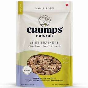 Crumps' naturals Freeze-Dried Beef Liver Mini Trainers
