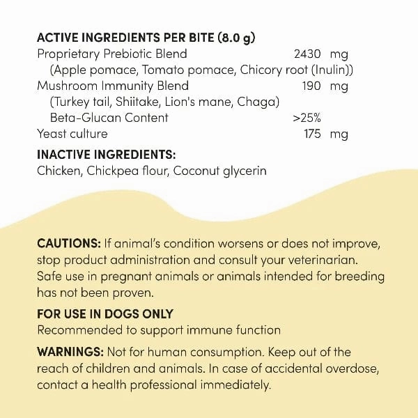Crumps' naturals Gutsy Immune Bites (SPECIAL ORDER ITEM)