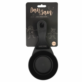 Dan & Sam - 3 in 1 Food Scoop Black (1 Cup)