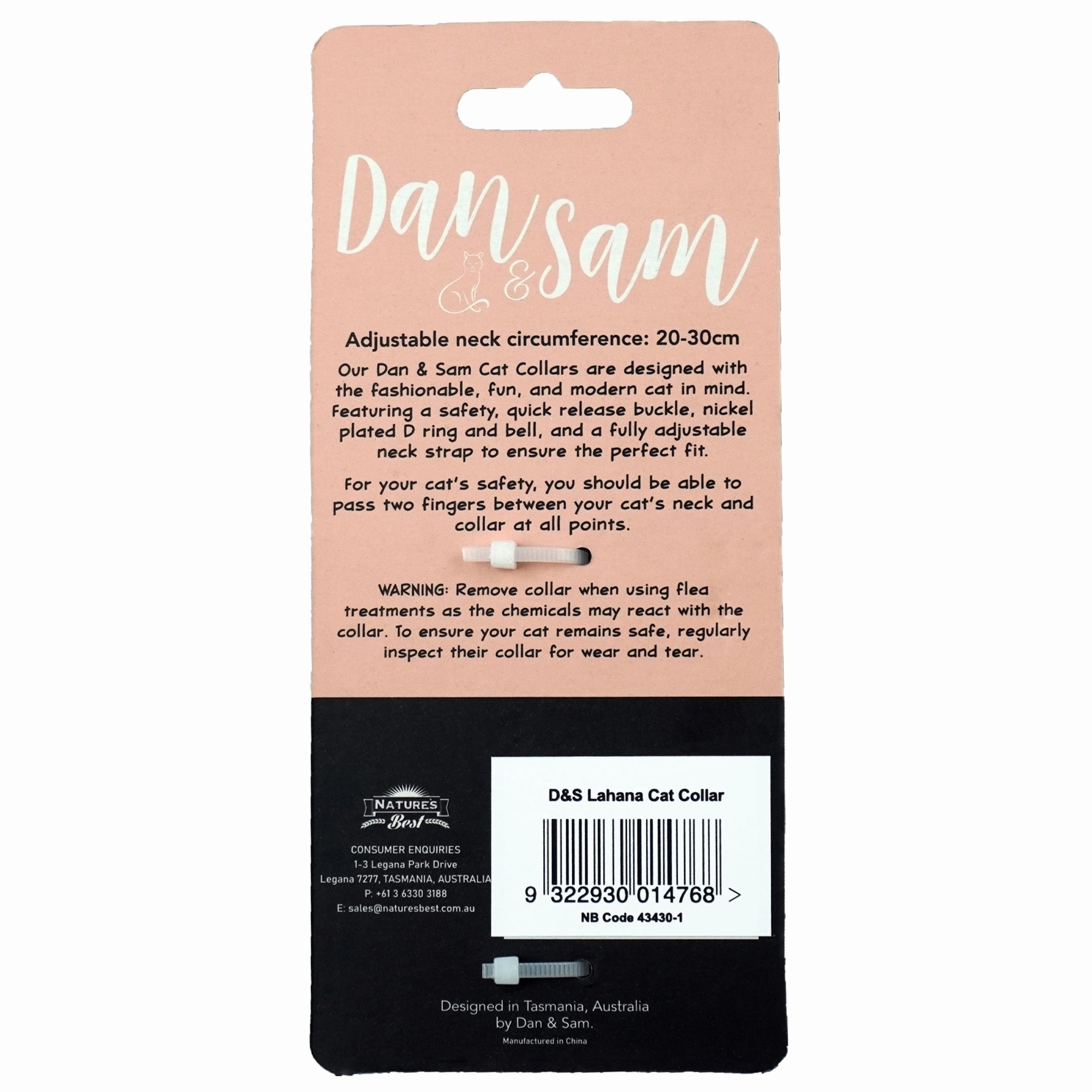 Dan & Sam - Cat Collar (Lahana)