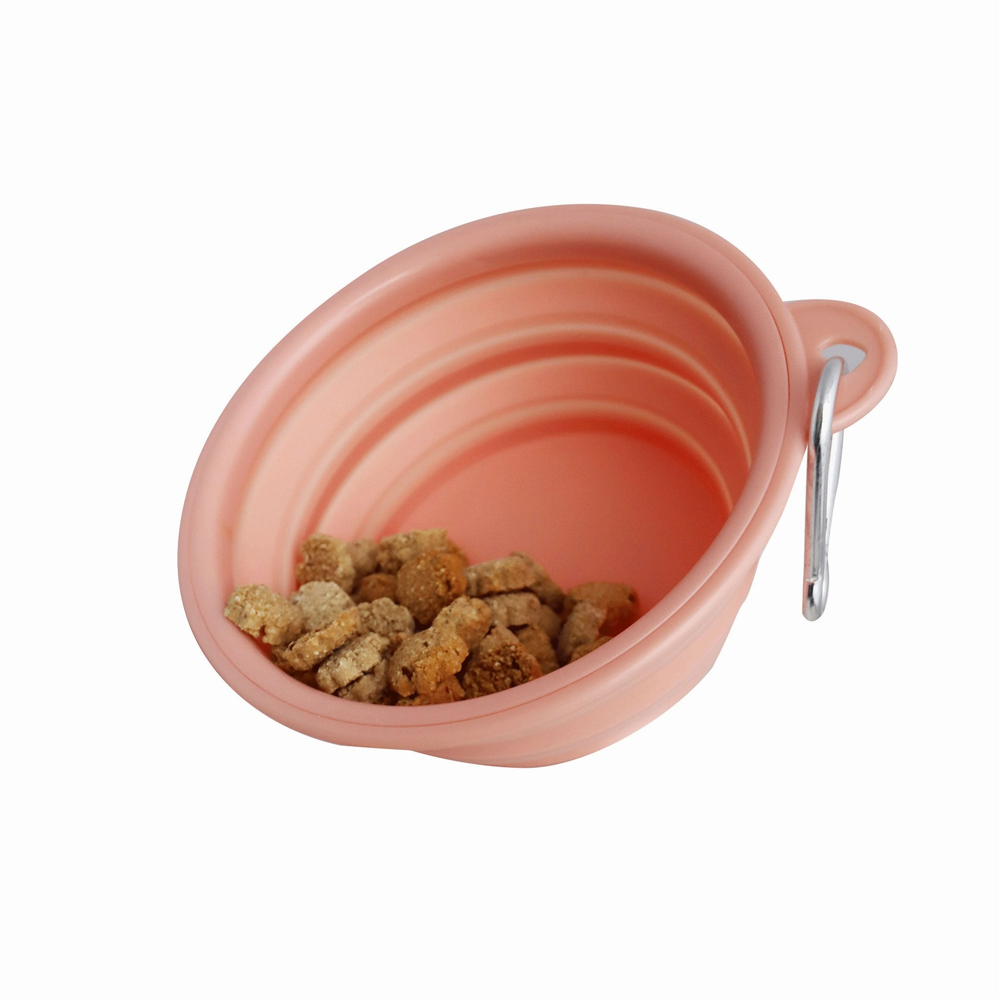 Dan & Sam - Collapsible Travel Bowl Blush (Large)