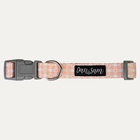 Dan & Sam - Dog Collar (Daisy Picnic) - Medium