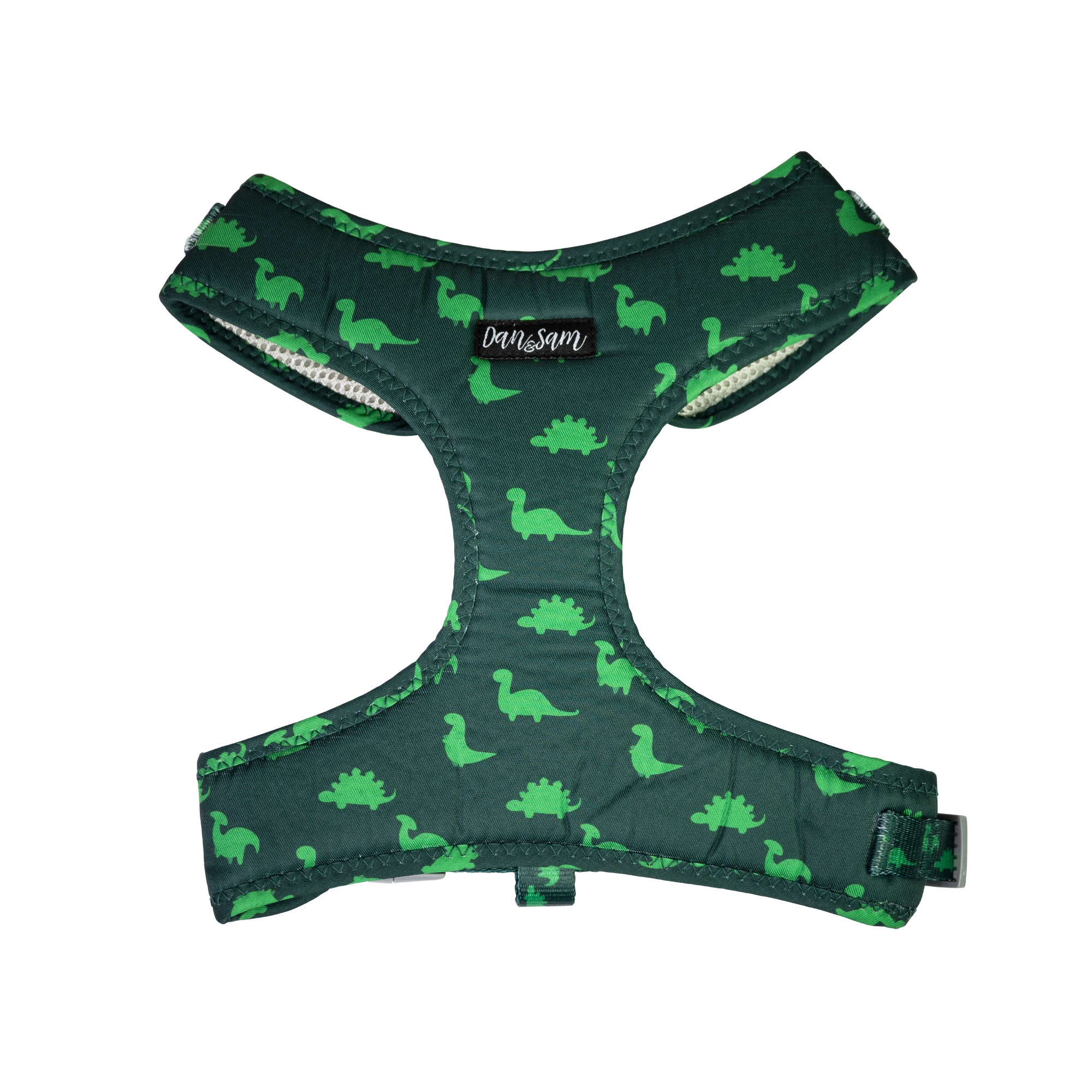Dan & Sam - Dog Harness (Dinosaur Land) - Large
