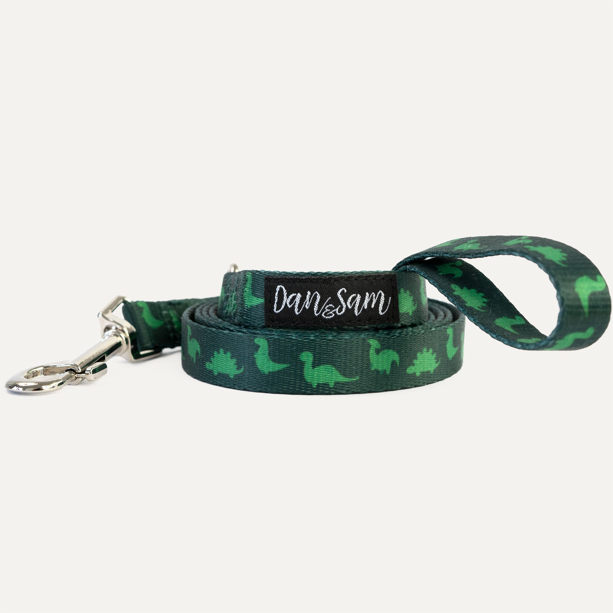 Dan & Sam - Dog Lead (Dinosaur Land) - Small