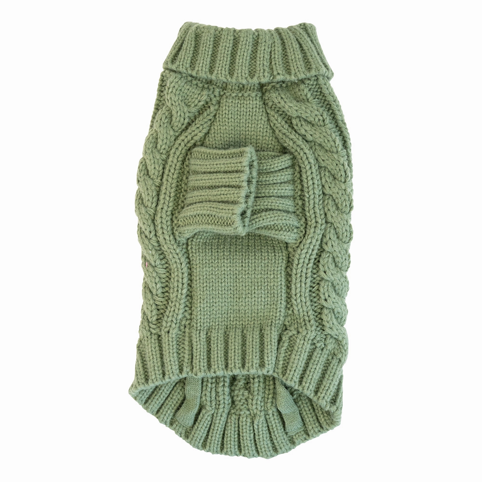 Dan & Sam - Knitted Sweater (Olive Green) - 35cm