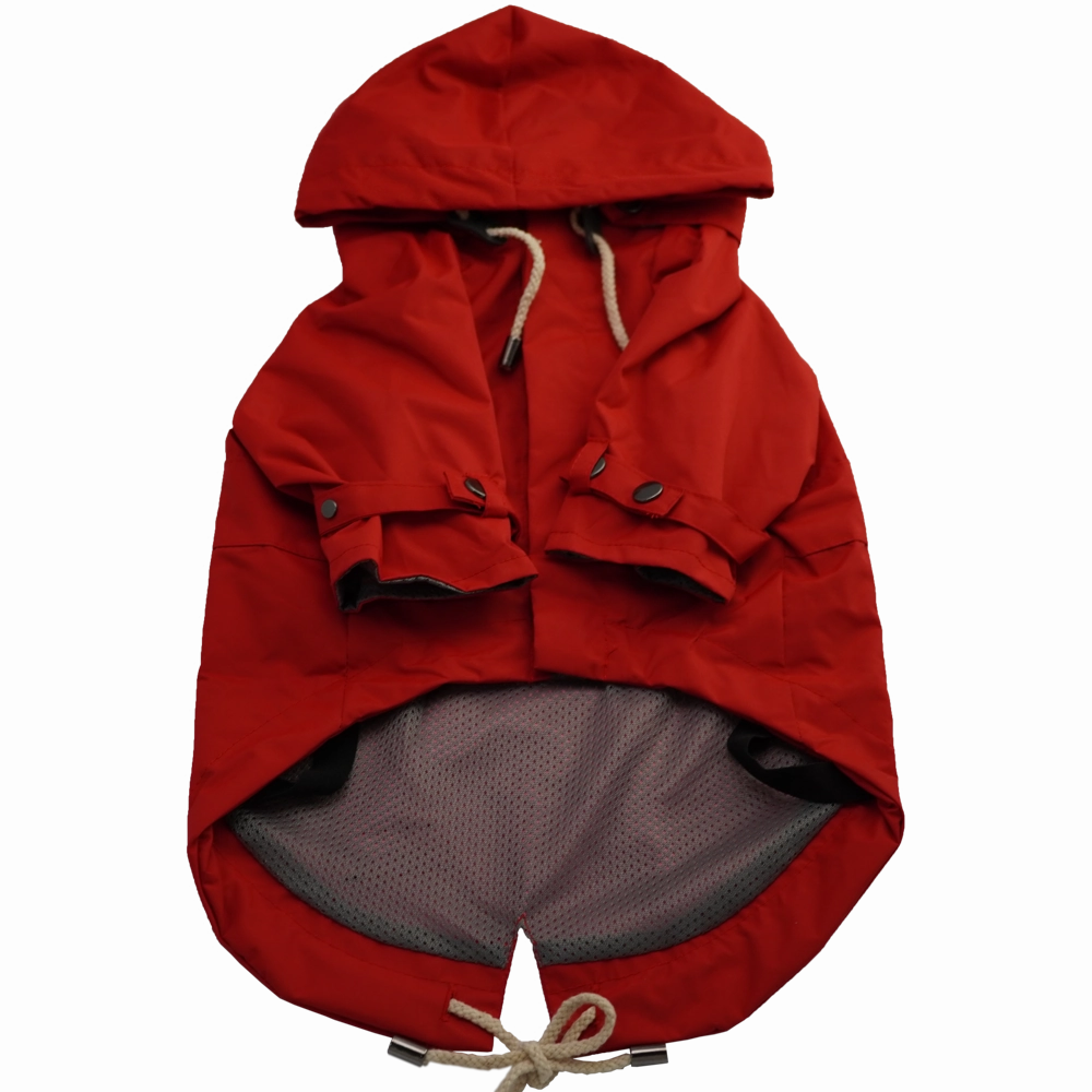 Dan & Sam - Rain Jacket (Classic Red)