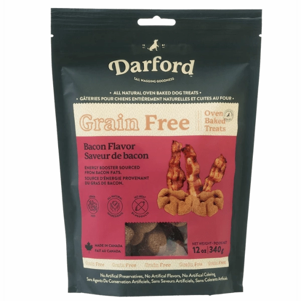 Darford Grain Free Bacon Recipe Oven-Baked Dog Treats