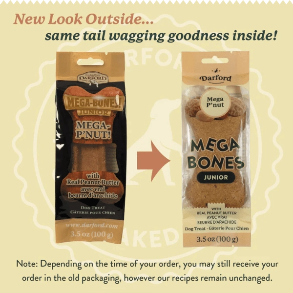 Darford Mega Bones Junior Mega P'Nut Dog Treat
