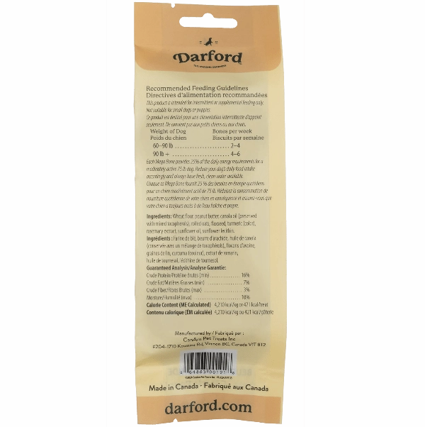 Darford Mega Bones Junior Mega P'Nut Dog Treat