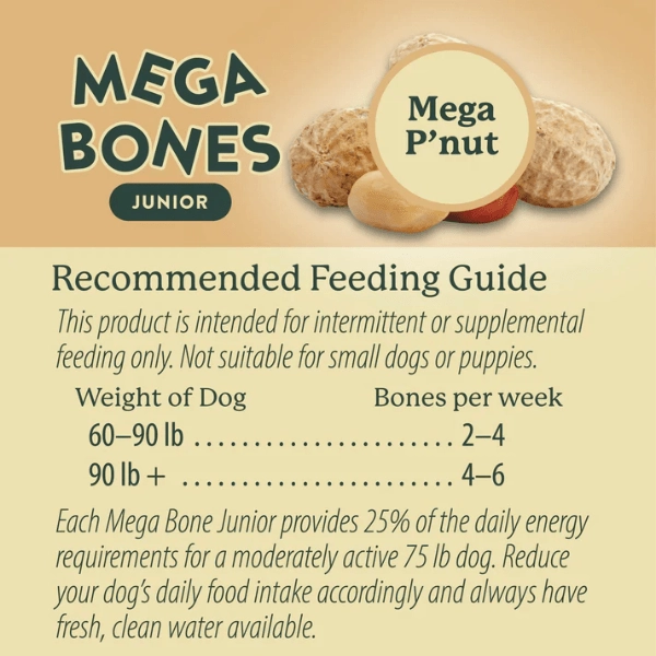 Darford Mega Bones Junior Mega P'Nut Dog Treat