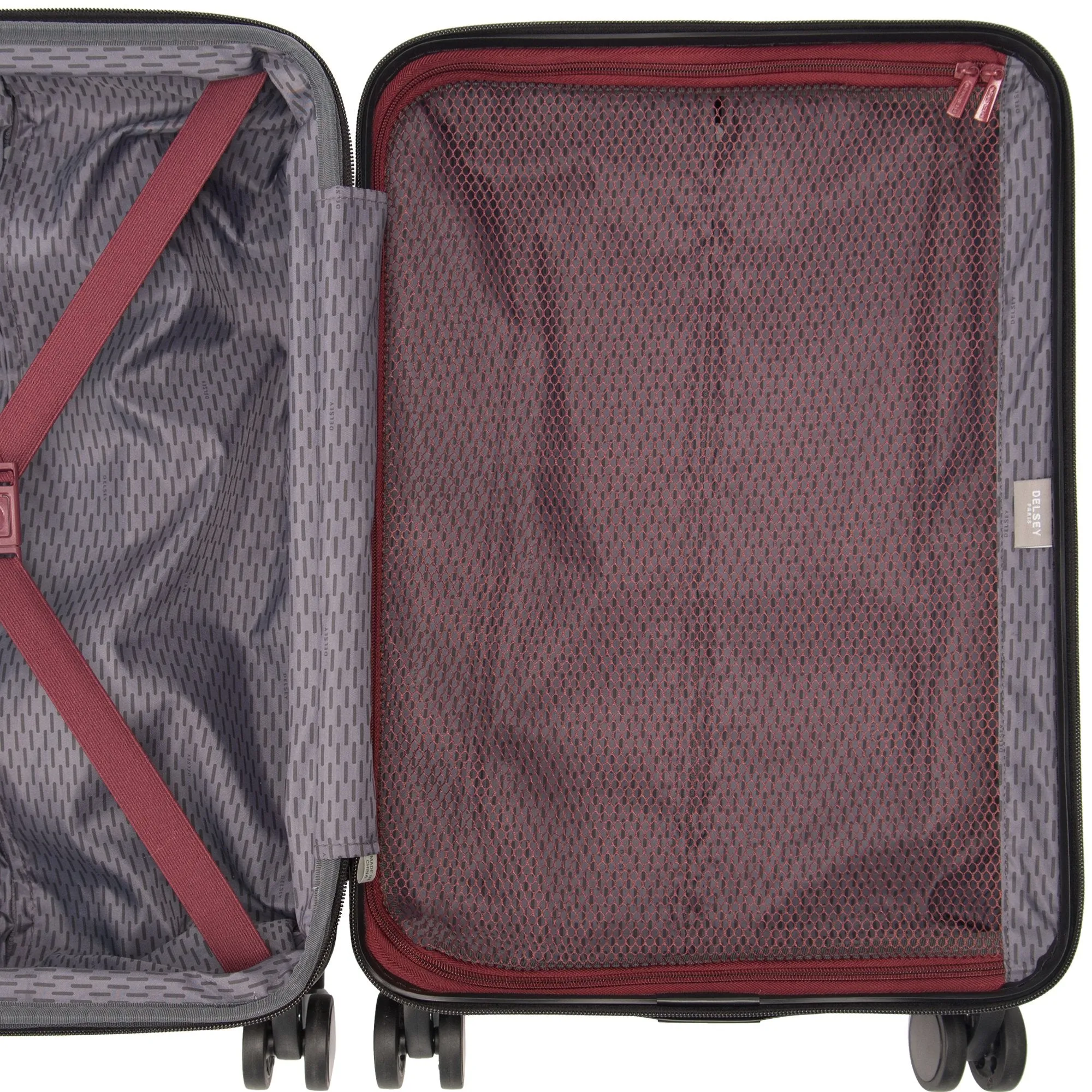 DELSEY Paris Alexis Lightweight Expandable Hardside 25" 4-Wheel Medium Luggage Bags Delsey-Paris
