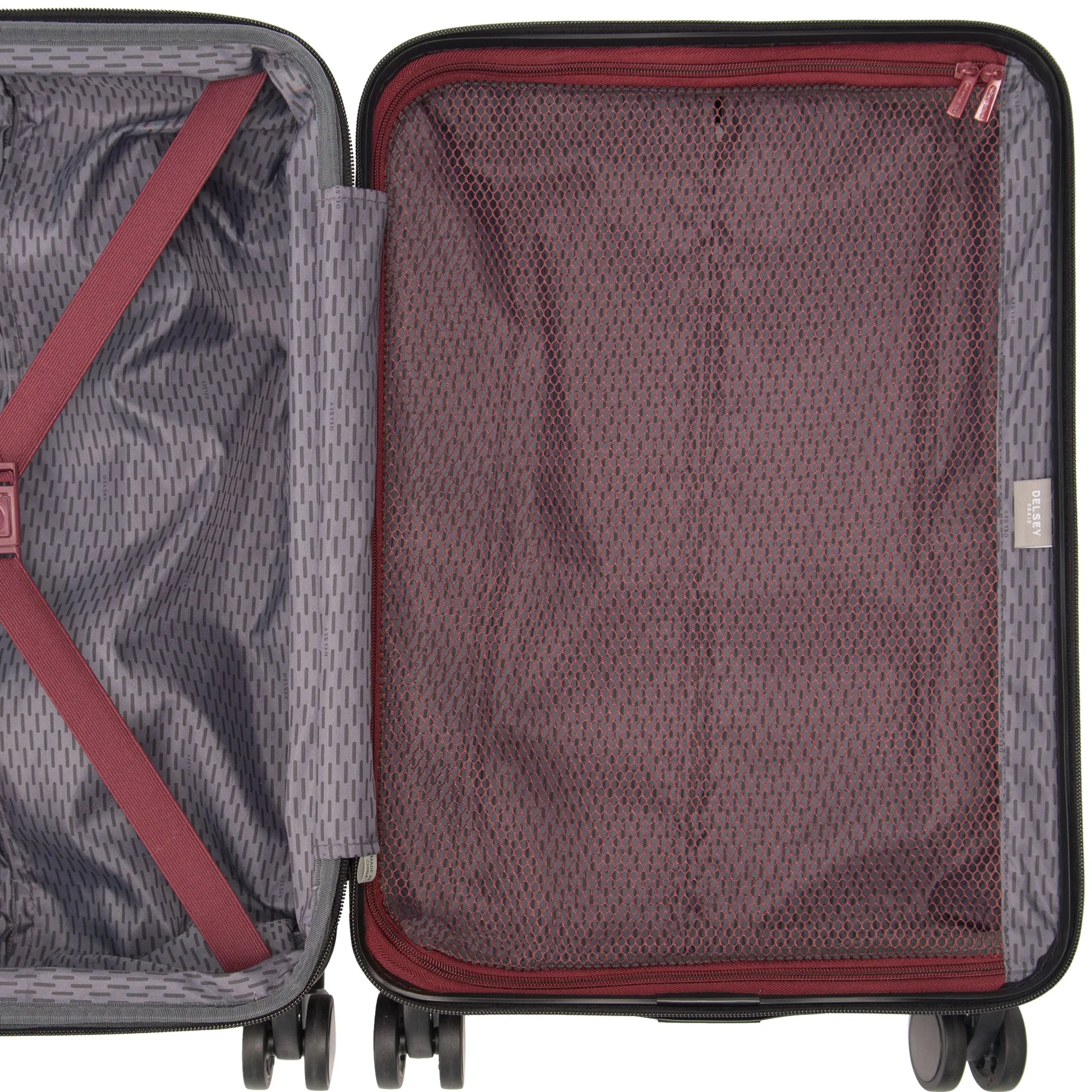DELSEY Paris Alexis Lightweight Expandable Hardside 25" 4-Wheel Medium Luggage Bags Delsey-Paris