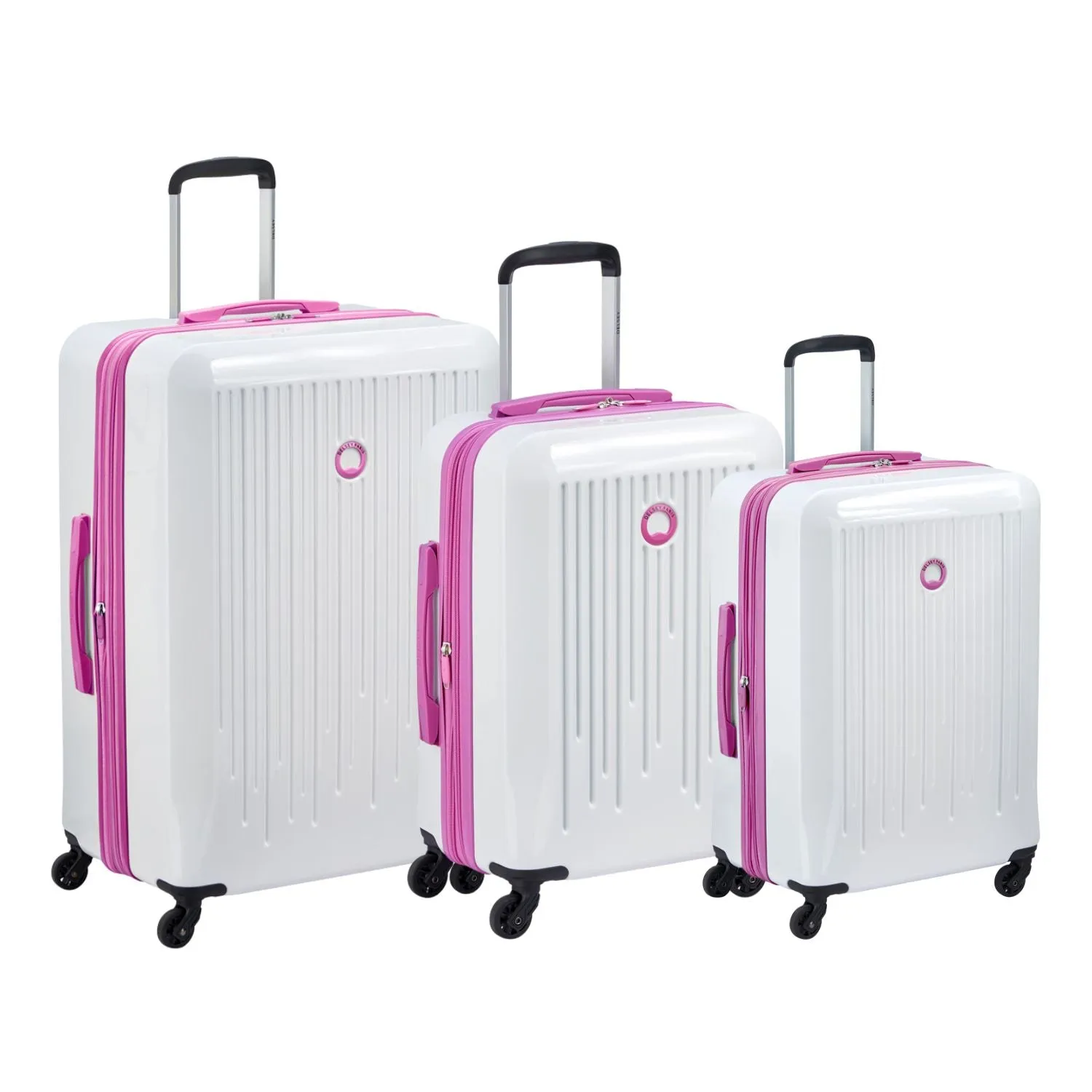 DELSEY Paris Christine Hardside Spinner Luggage Collection, 3-Piece Set (20/24/28) Bags Delsey-Paris