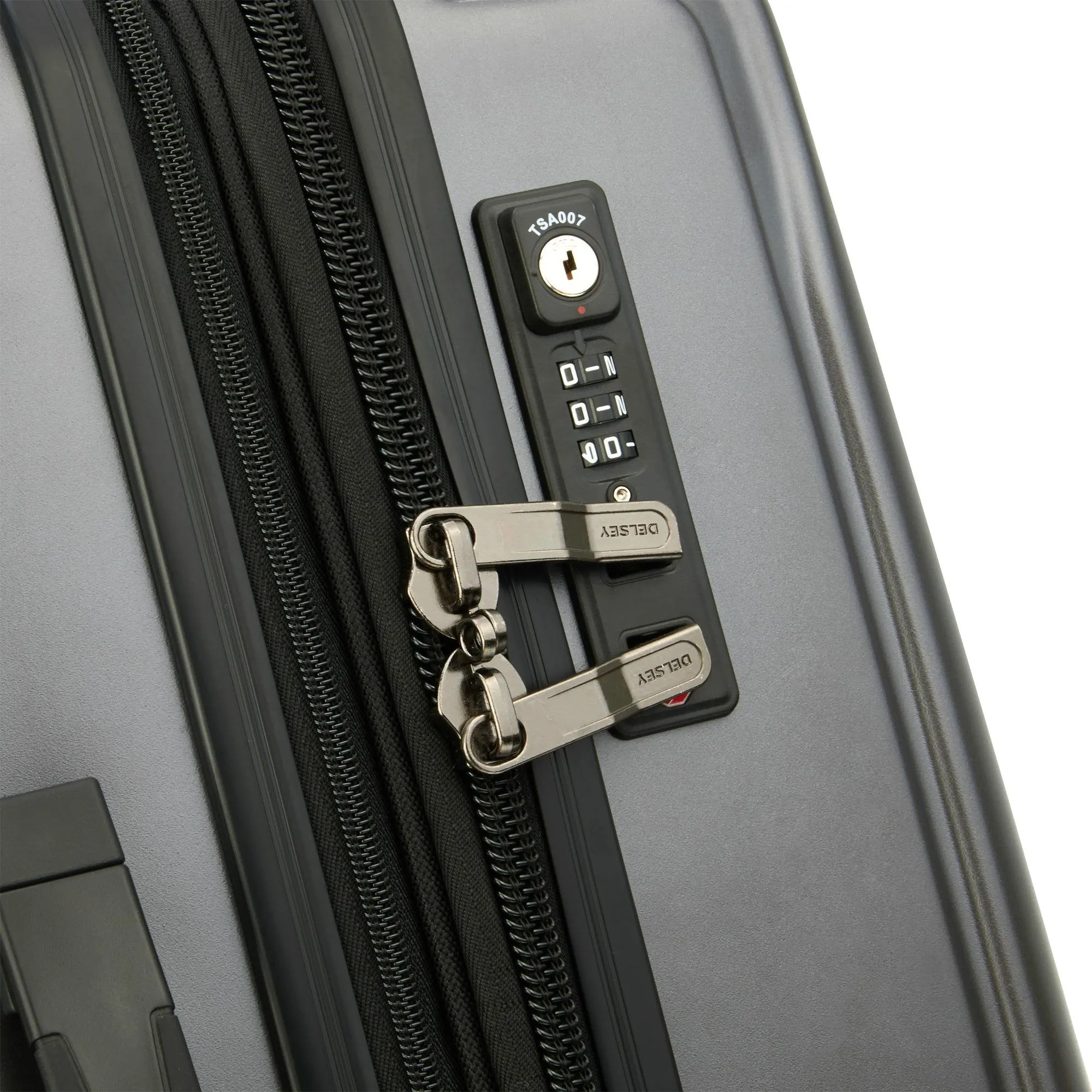 DELSEY Paris Chromium Lite 21" 4-Wheel Carry-On Luggage Bags Delsey-Paris