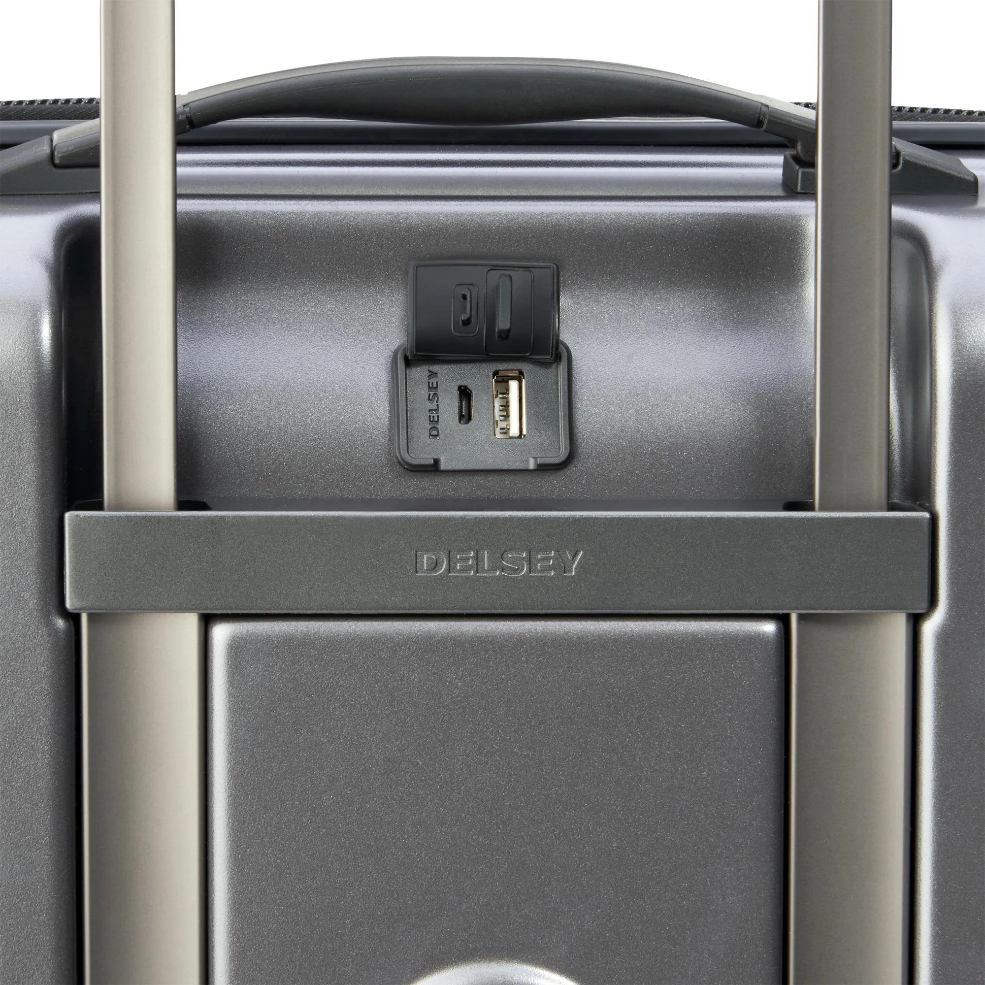 DELSEY Paris Chromium Lite 21" 4-Wheel Carry-On Luggage Bags Delsey-Paris