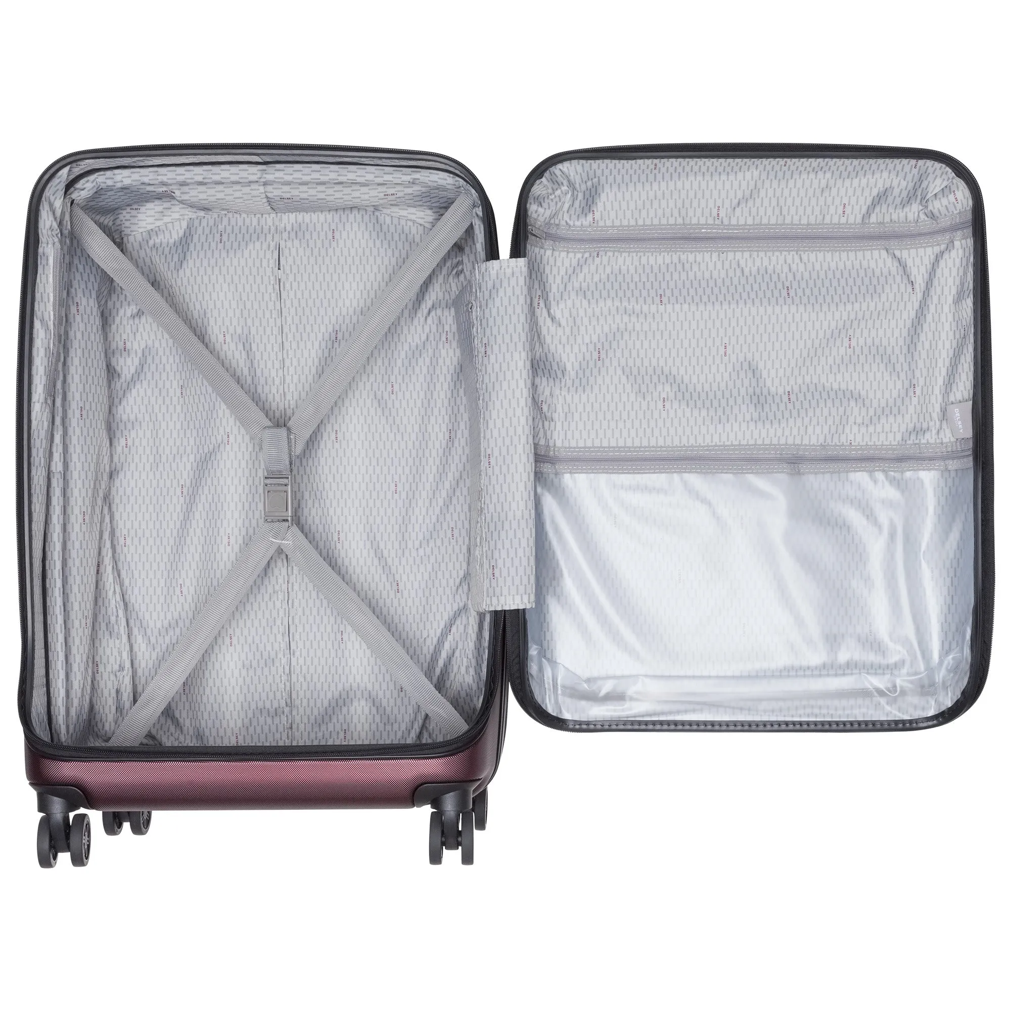 DELSEY Paris Cruise Hardside 25" 4-Wheel Medium Luggage Bags Delsey-Paris