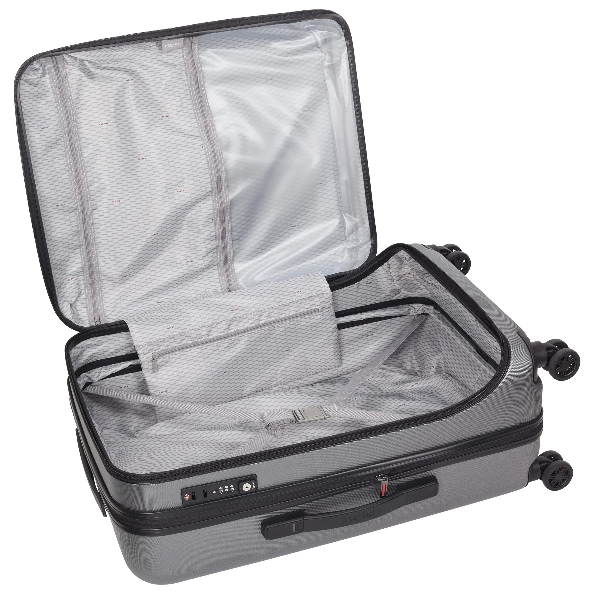 DELSEY Paris Cruise Hardside 25" 4-Wheel Medium Luggage Bags Delsey-Paris