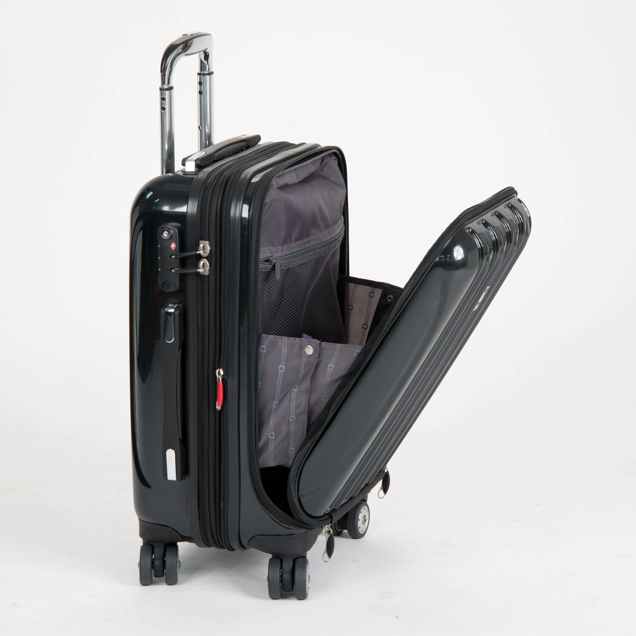 DELSEY Paris Helium Aero 19" 4-Wheel International Carry-On Luggage Bags Delsey-Paris