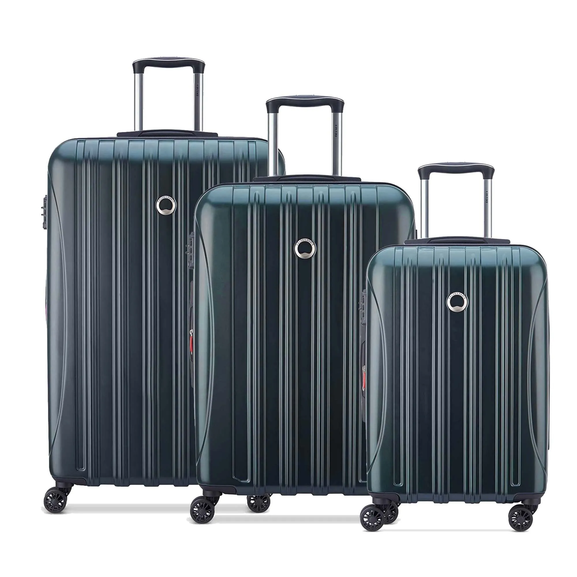 DELSEY Paris Helium Aero 3 Piece Set (21"/25"/29") 4-Wheel Luggage Sets Bags Delsey-Paris