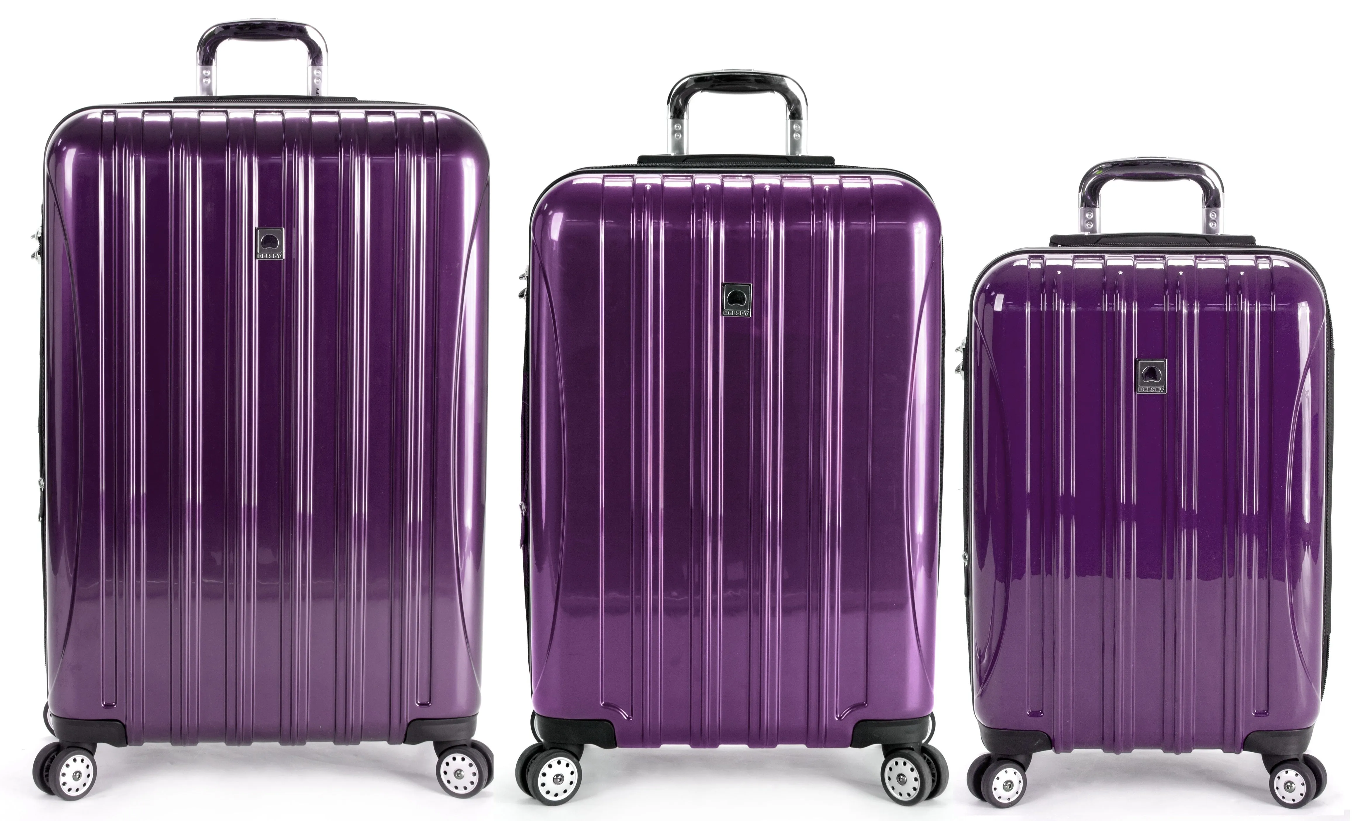 DELSEY Paris Helium Aero 3 Piece Set (21"/25"/29") 4-Wheel Luggage Sets Bags Delsey-Paris