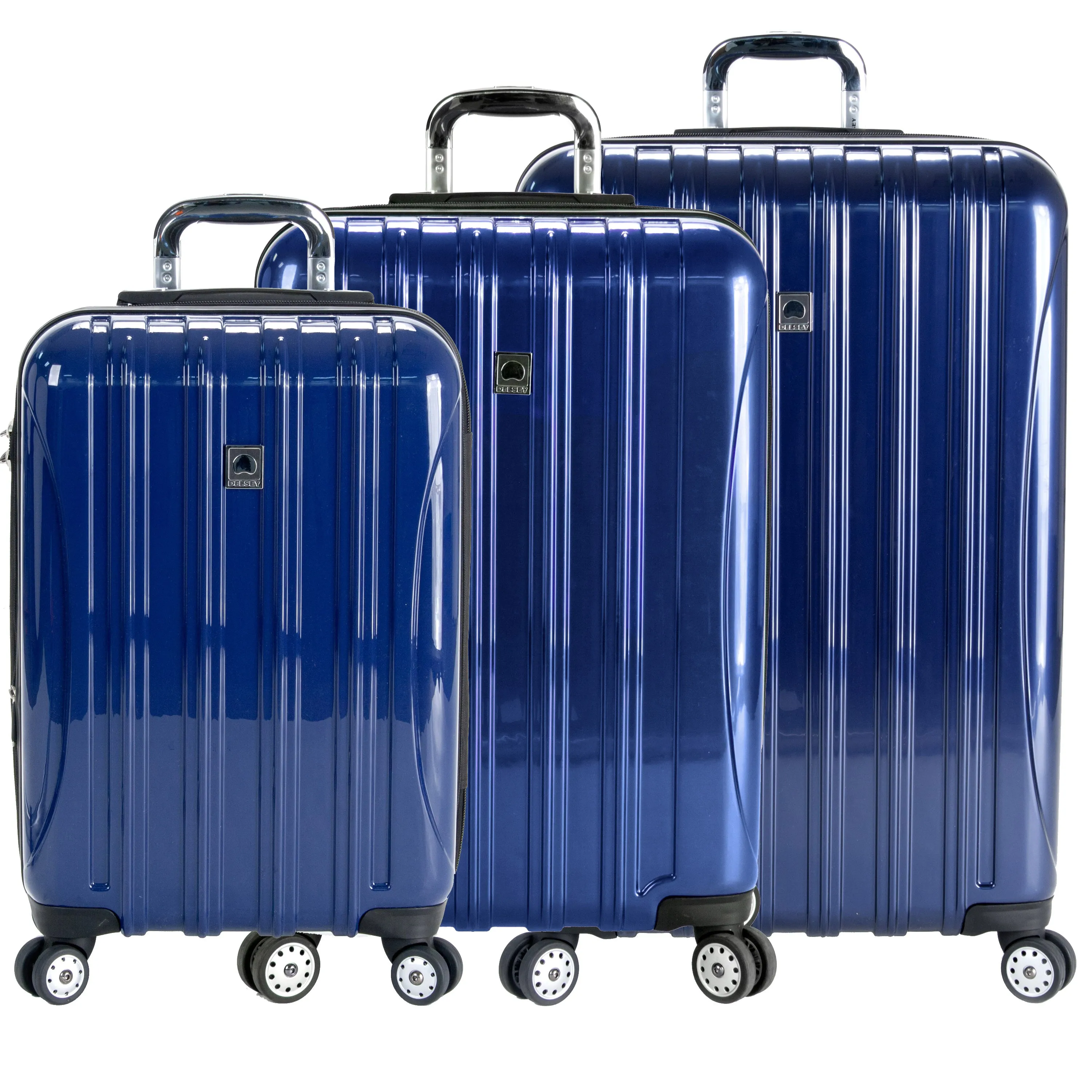 DELSEY Paris Helium Aero 3 Piece Set (21"/25"/29") 4-Wheel Luggage Sets Bags Delsey-Paris