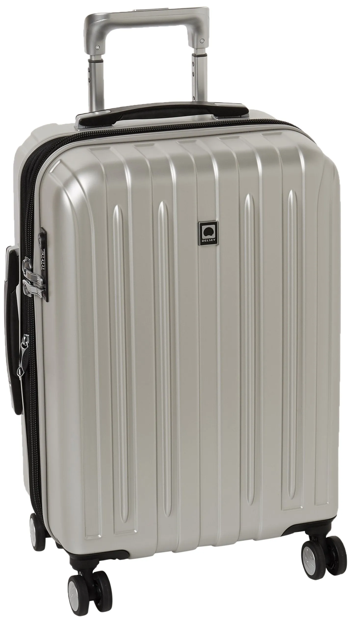 DELSEY Paris Helium Titanium 21" 4-Wheel Carry-On Luggage Bags Delsey-Paris
