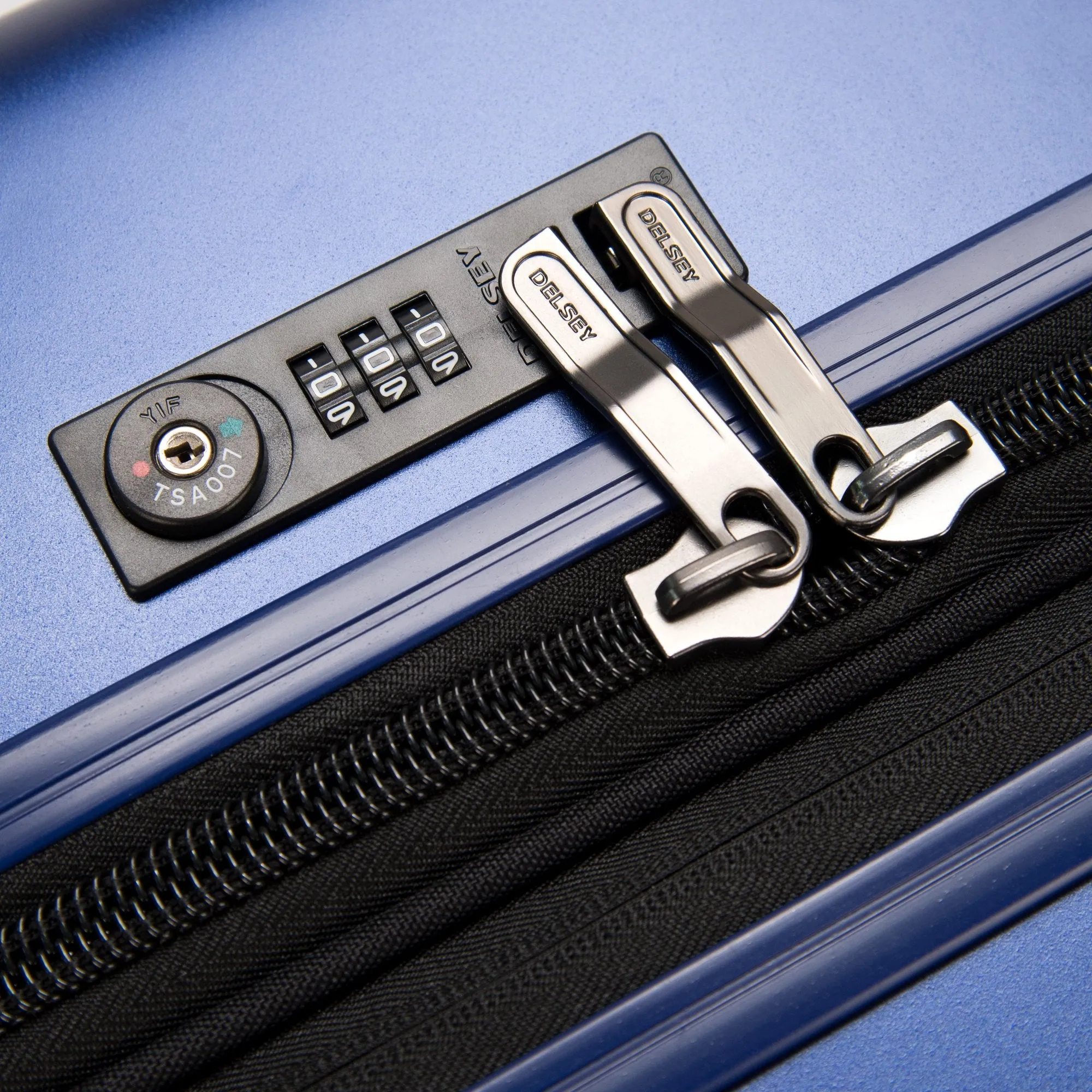 DELSEY Paris Helium Titanium 21" 4-Wheel Carry-On Luggage Bags Delsey-Paris